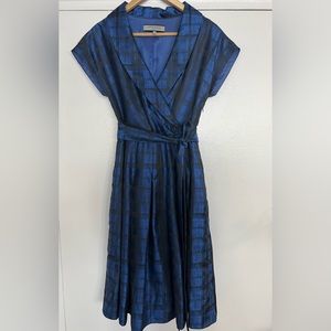 Anne Klein Blue A-Lined Dress
